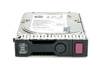 861607-001 HPE HDD SAS 8TB 12G 7.2K 3.5